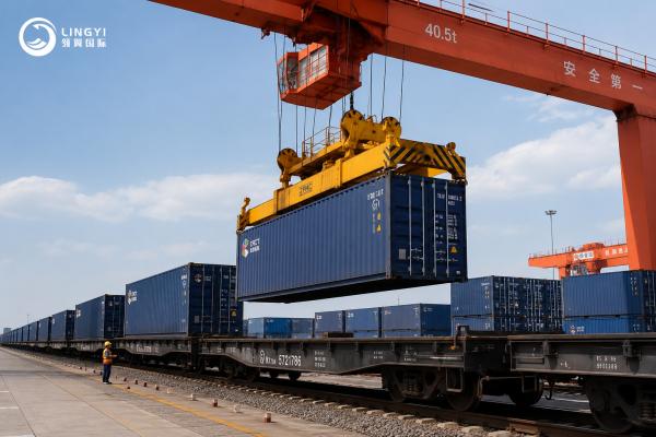 Door-to-Door China to UK Rail Shipping DDP Service for General Products