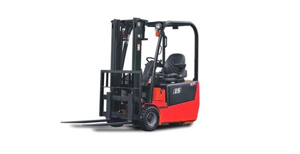 Três altura máxima personalizada elétrica do elevador da cor 4011mm do caminhão de empilhadeira da roda