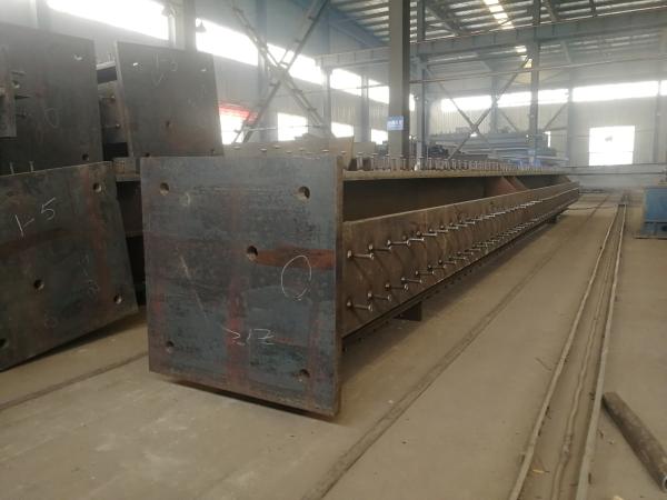 Hot Dip Galvanized H-Section Steel Beam Column Q235B Q355B