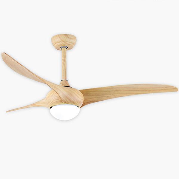 Luxury Ceiling Fan Light Remote LED Electric Fan Light with glass lampshade metal Stealth Fan Light (WH-VLL-28)