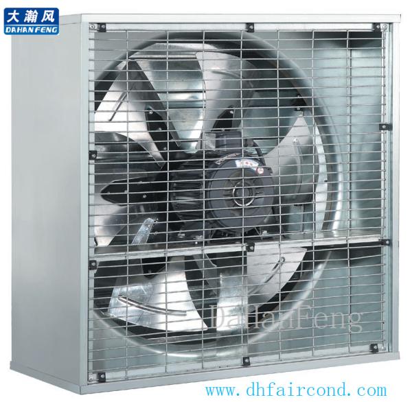 DHF direct drive exhaust fan / vacuum fan/poultry greenhouse fan 400mm thickness