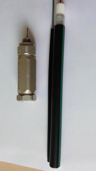 Trunk Cable CAVT Coaxial Cable 565 Aluminum Tube  Cable HFC PE Jacket