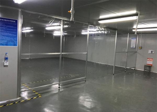 Temperature 20-25C Module Cleanroom Customized For Industry High Performance
