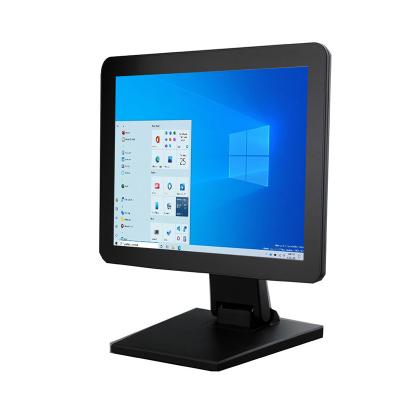 Monitores capacitivos da posição LCD do monitor do tela táctil da posição do diodo emissor de luz de USB de 15 polegadas