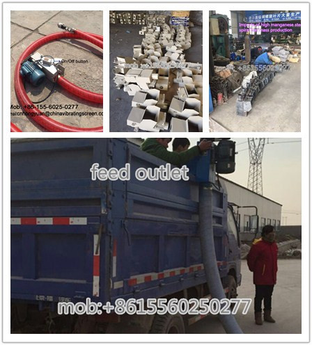 Imports of high manganese steel spiral blade screw conveyor