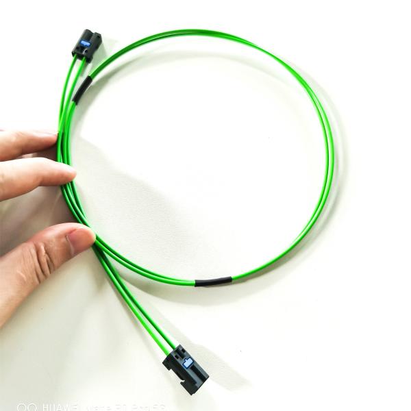 Adaptador fêmea de cabo de desvio de loop de fibra óptica de 22 cm mais verde oliva para BGM Mercedes
