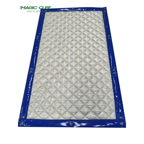 Eco Friendly Noise Cancelling Fence PVC Tarpaulin And Fabric Surface Finished