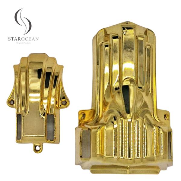 American Style 18K Gold Coffin Corner Grátis Máquinas e Acessórios de Caixão 11# LG