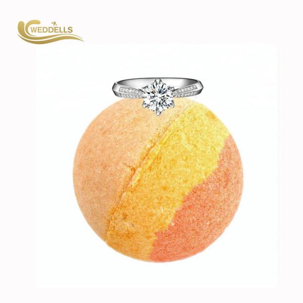 Surprise Beautiful Jewelry Bath Bombs Natural Fizzy Rings Inside For Adult Spa