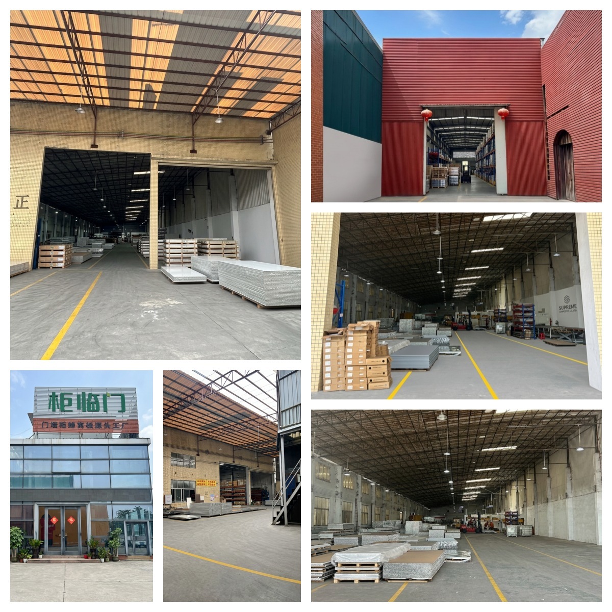 Insectproof Wood Aluminum Composite Panel Formaldehyde Free For Furnitures