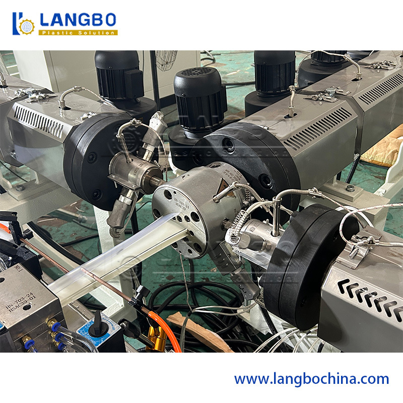 PVC Price Tag Extrusion Machine with Customized Extrusion Die, Precision Forming System, and 55/28 Single Screw Extruder