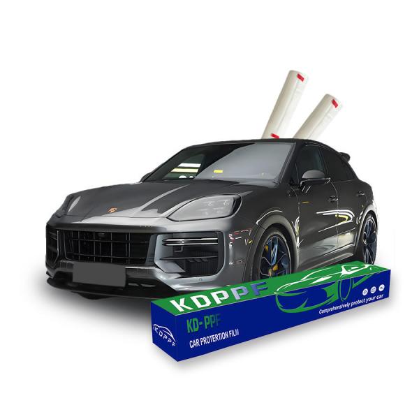 8 Auto-réparation TPU PPF Peinture de voiture Film de protection pour rouleau de voiture Transparent Clair Auto-adhésif Haut brillant