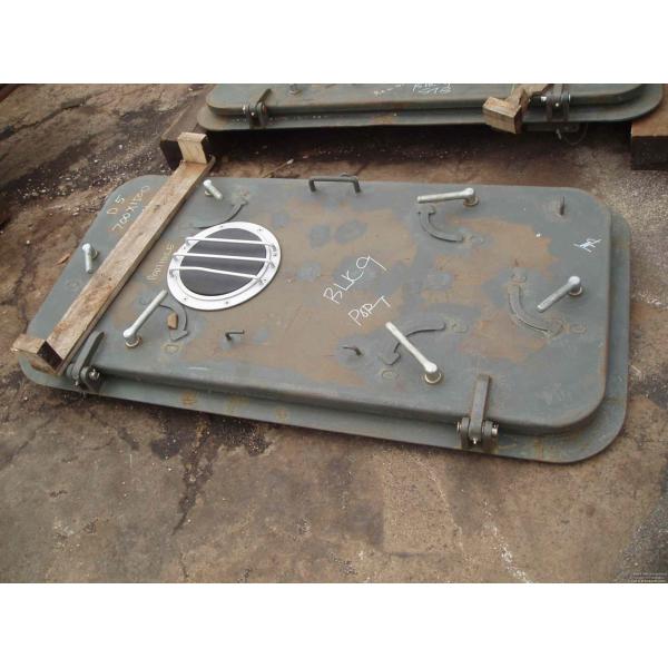 Weather Tight Marine Doors / 8mm Thickness Boat Cabin Doors Right Angle / Round Angle Corner