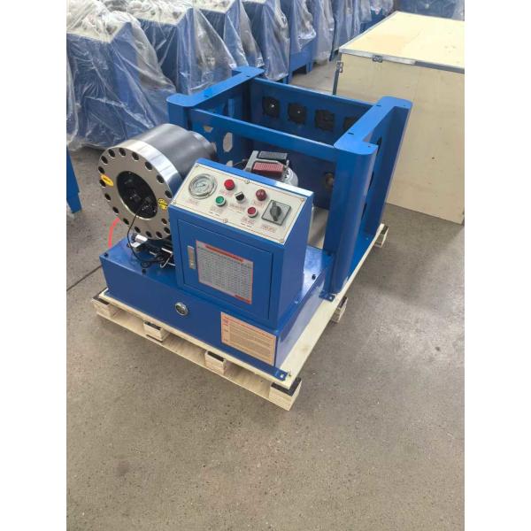 2.5 Inch Hydraulic Hose Crimping Machine with Fast Change Mould Tool and 10 Interchangeable Dies for Versatile Crimping