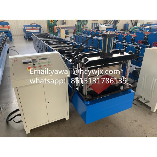 Forward Roofing Production Metal Steel Roll Forming Ridge Cap Machine