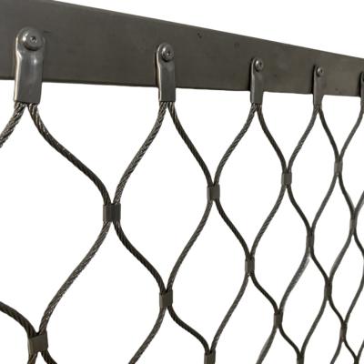 316L Stainless Steel Rope Mesh Netting Bird Netting Wire Mesh Flexible 7*7 Or 7*19 Wire Structure