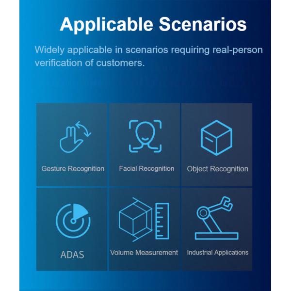 K50P Viewing Angle ≤80° Face Recognition External Camera for Live Body Detection and ID Comparison Industrial Camera