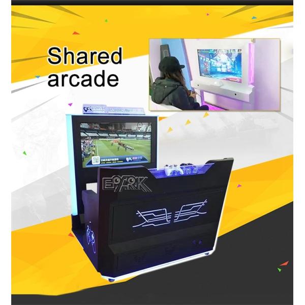 Amusement Park Products Coin Operated Machine Super Fun Space Fighting 300W
