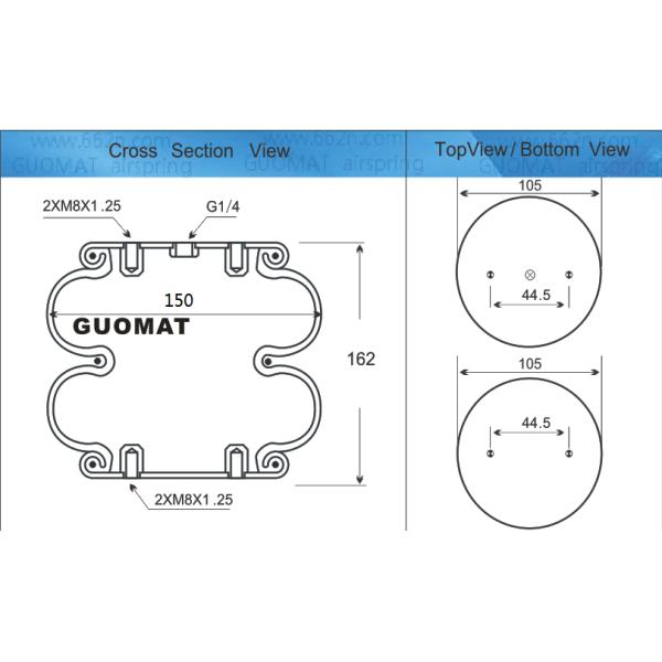 AIRSUSTECH 2B7070 Air Suspension Cross Festo 36491 For Industrial Machine