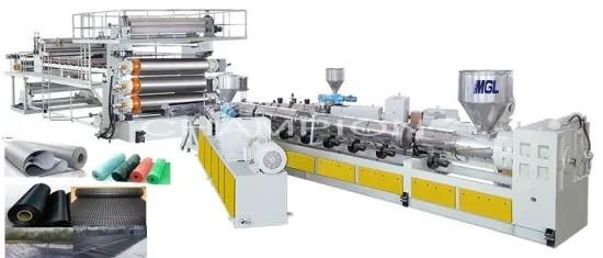 1000kg/H  Fiberglass PE Sheet Extruder With Double Screw