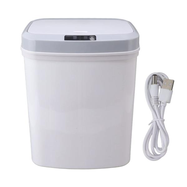 12L Smart Sensor Trash Can Home Intelligent Trash Can  with Odor Filter Touchless Self Sealing Bin