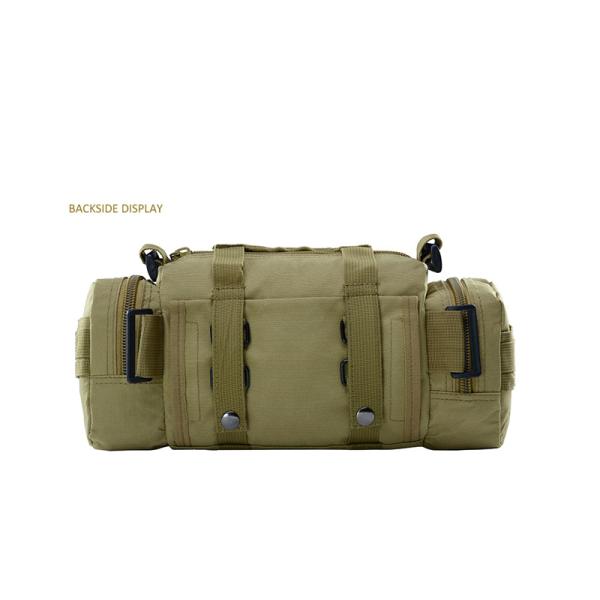 Outdoor Camping Backpack Belt Bags 0.45 Kgs Zipper Hasp Closure Portable Molle Bag for Hiking