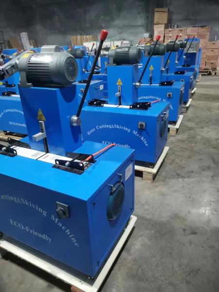 φ350*2,8mm Diâmetro da lâmina de corte Máquina de corte de mangueira Motor de corte RPM 2850 RPM 850*600*1200mm