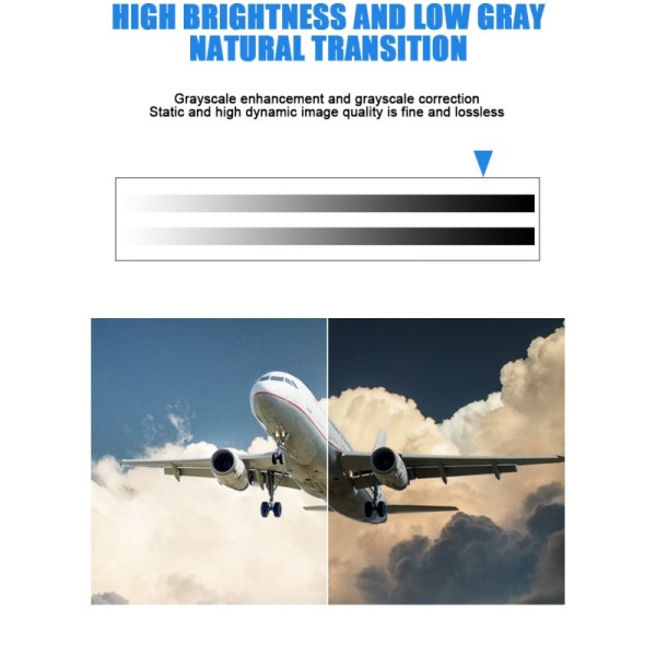 P1.25 Indoor LED display screen, COB fixed, small pitch high-definition high brightness high refresh display screen, wide color gamut high contrast