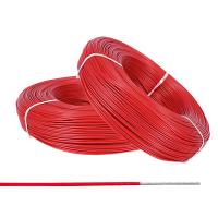 O fio de ligação de alta temperatura vermelho da C.A. 600V encalhou o fio isolado 30 Calibre de diâmetro de fios