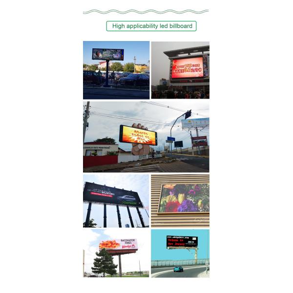 Outdoor Large Dual Side Advertising Billboard P10 P16 DIP Pantalla LED Screen Display