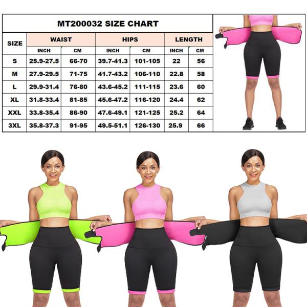 Высокая талия Фитнес Спорт Женщины Шейпвейр Шейпер ног Шейпер задницы Лифтер неопрена Тренер талии Количество 2000