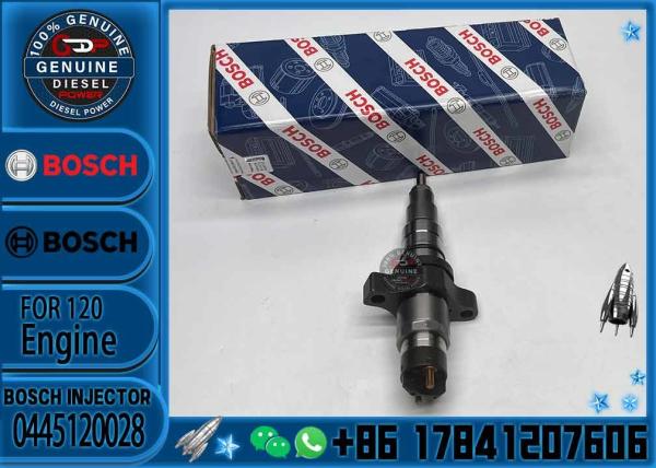 Injetor de combustível 0445120028 para motor IVECO peças de injecção de qualidade original 0 445 120 028 para motor diesel