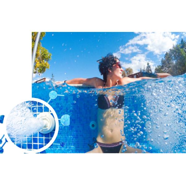 Стекло акриловое с надземными бассейнами