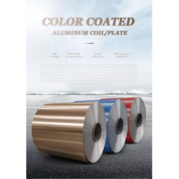 Printed Metal Sheet Coated Aluminum Coil 3003 3104 3105 H16 4 X 8 Coil Roll