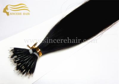 Hot 20 New Fashion Hair Extensions, 20 Jet Black #1 Straight Pre Bonded Micro Nano Bead Hair Extensions 1.0 G For Sale