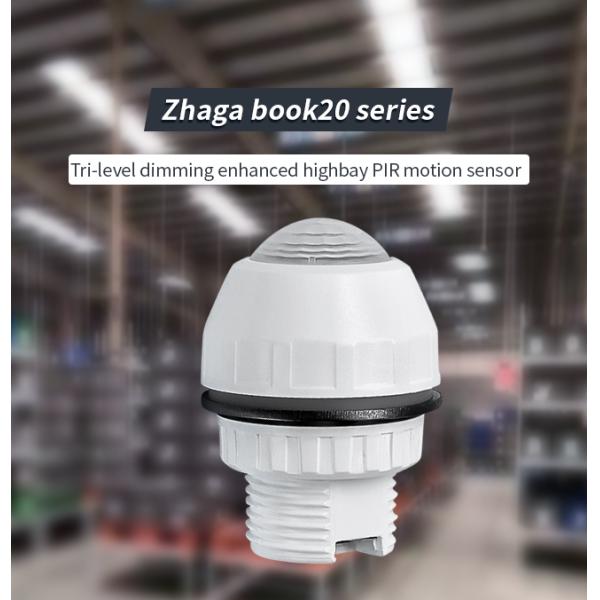 Zhaga Book20 Based PIR Motion Sensor, 0~10v tri-level dimming, Enhanced Highbay Range Up to 17m