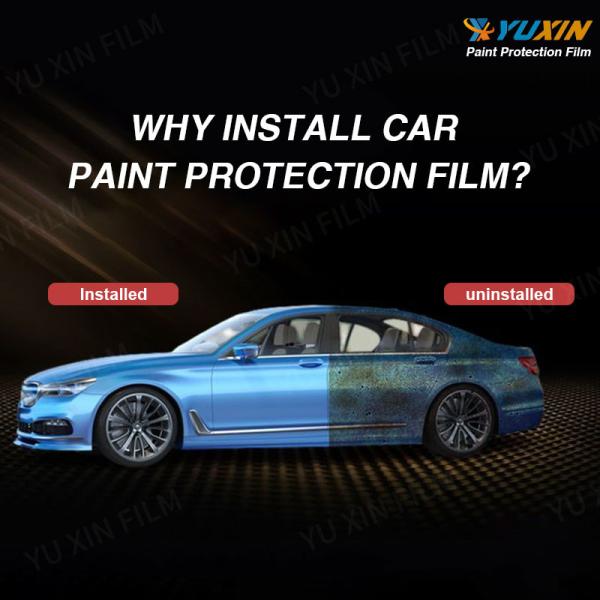 Film de protection contre la peinture Tpu haut de gamme PPF anti-jauneur