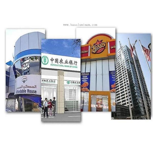 ASTM Insulated Aluminium Cladding Panels Lightweight 3mm Thick Aluminum Sheet