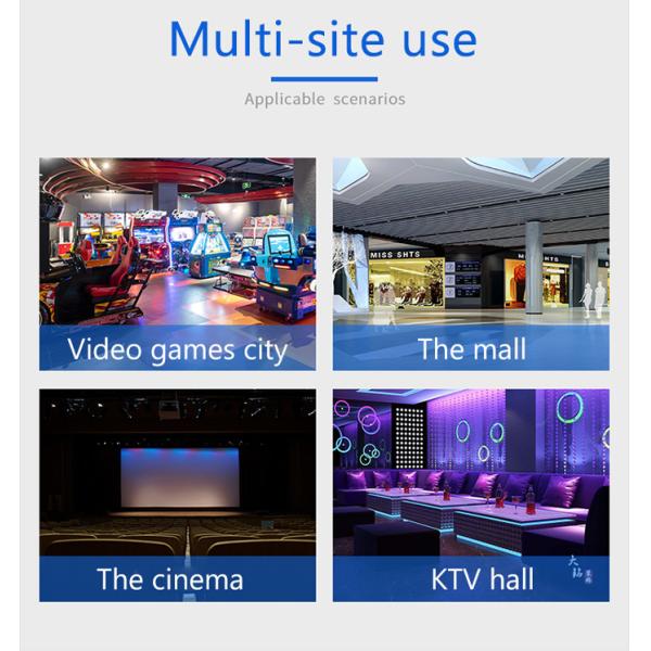 Full Automatic Mode 9D VR Cinema Spaceship Interactive Amusement Commercial Equipment