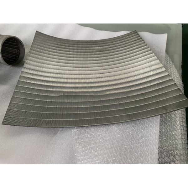 Dust Water Treatment 304 316 316L Stainless Steel Johnson Wedge Wire Screen/ Mine Sieve Screen