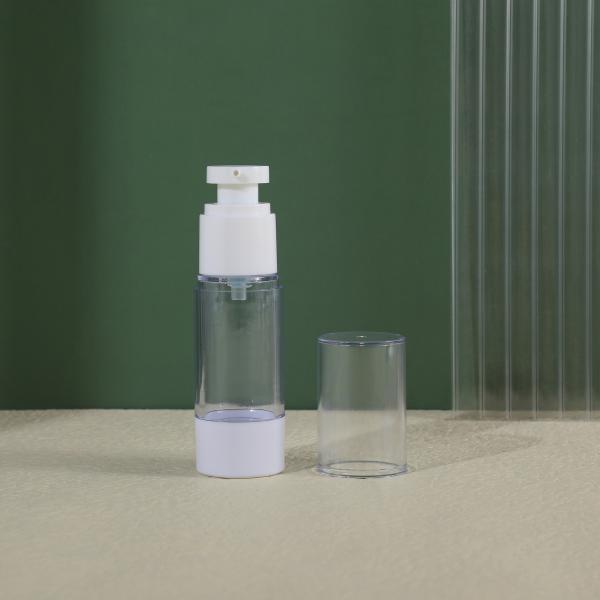 1oz 2oz 3oz 4oz 80ml 100ml 120ml Refillable Airless Lotion Pump Bottle featuring Customized Colors and Frosted Finish