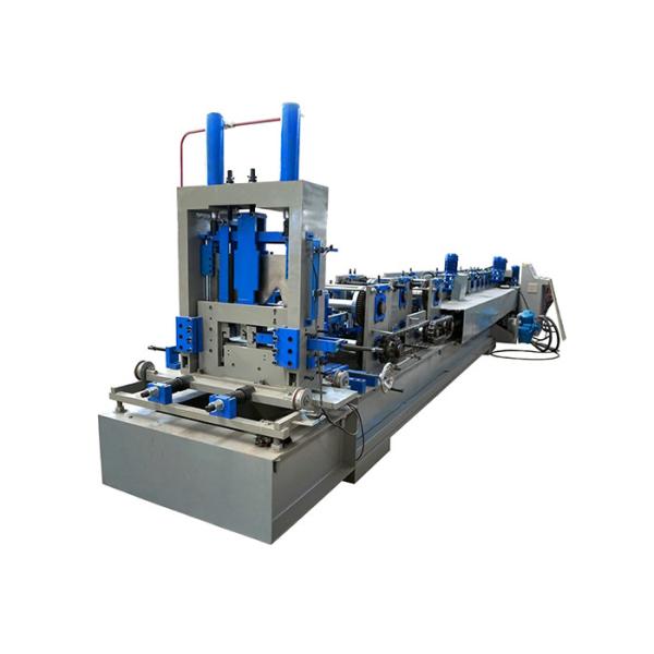 Gearbox Driven CZ Steel Section Channel Purlin Roll Forming Machine