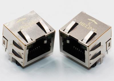 Conector RJ45 modular fêmea do alojamento de PBT para o PWB