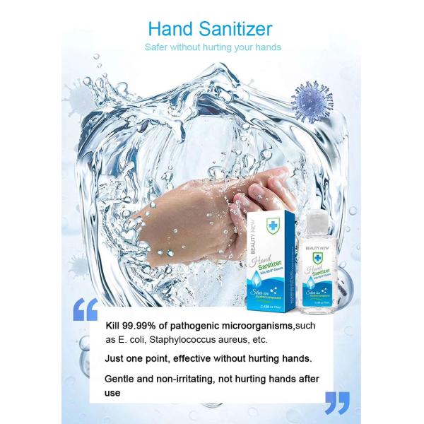 Aseptisant sans eau désinfectant sain de main de hydrater de catégorie médicale