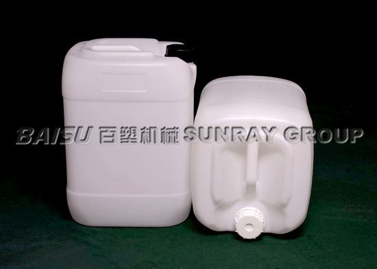 Plastic Bucket 15 Liter HDPE Blow Moulding Machine 65 Pcs / Hour SRB75S-1