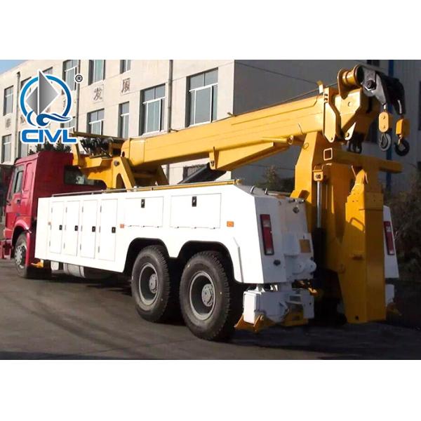 EuroII HW76 Cabin 6x4 10 Wheels 20 Ton Heavy Wrecker Tow Truck SINOTRUK HOWO ZZ1317N4667C