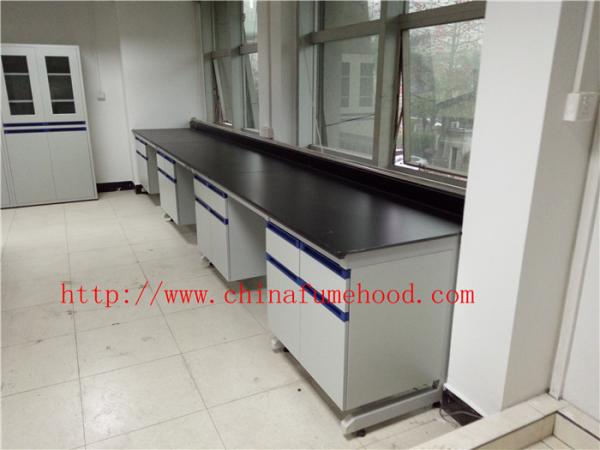 Resistance TO Acid / Alkali Chemistry Lab Cabinets and Countertops Furniture for inspection / publi bureau laboratory