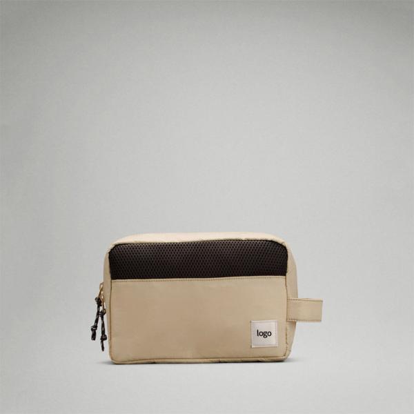 Customized Men Women Water-Resistant Case Organizer Portable Travel Toiletry Bag With Clear PVC Pouch