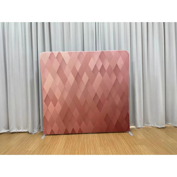 Modular Pillowcase Backdrop Tradeshow Backdrop With 1 Frame And 2 Fabric Skins