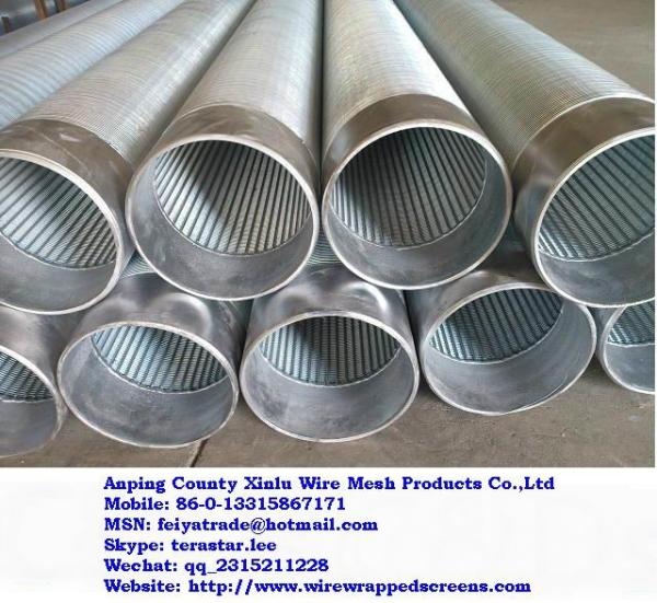 JOHNSON WIRE SCREEN / WEDGE WIRE JOHNSON SCREENS / V WIRE JOHNSON WELL SCREENS / WIRE WRAPPED WELL SCREENS